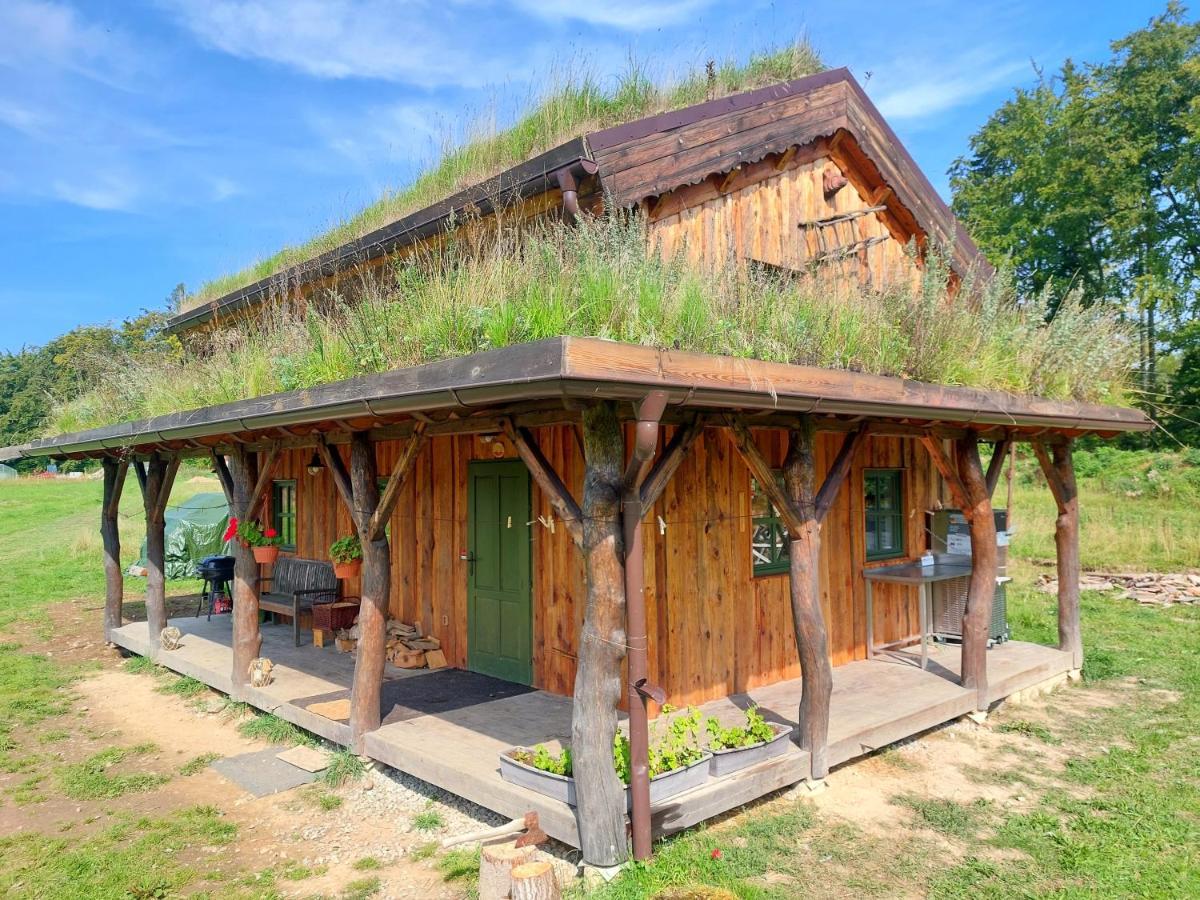 CHALET BORŮVKA - biofarma na samotě v lesích Benesov (Blansko) Exterior foto